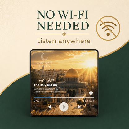 Complete Qur’an Audio Magnet with Remote – 114 Surahs