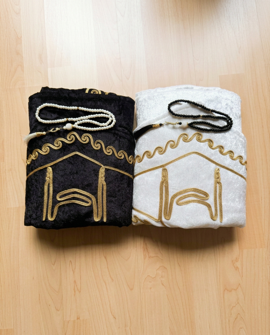 Luxury Prayer Mat Set for Couples